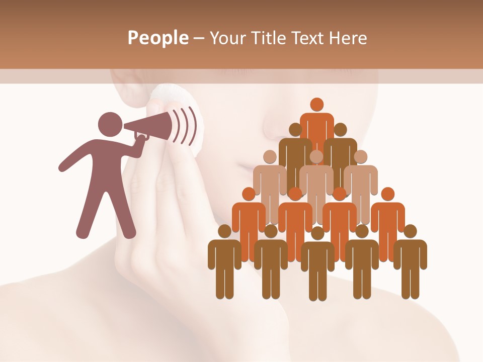 Makeup Gentle Care PowerPoint Template