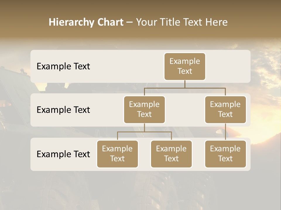 Aggression Tank Gun PowerPoint Template