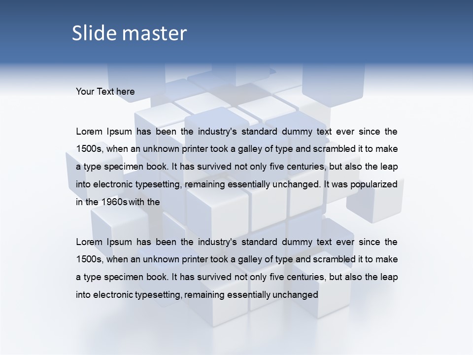 Fit Slimming Slim PowerPoint Template