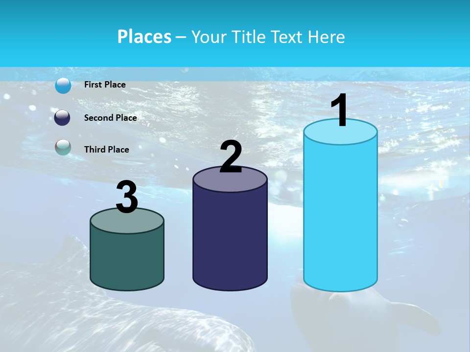 Sunshine Aquatic Blue PowerPoint Template