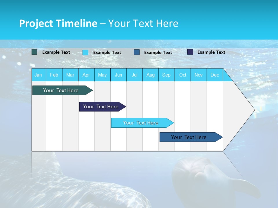 Sunshine Aquatic Blue PowerPoint Template