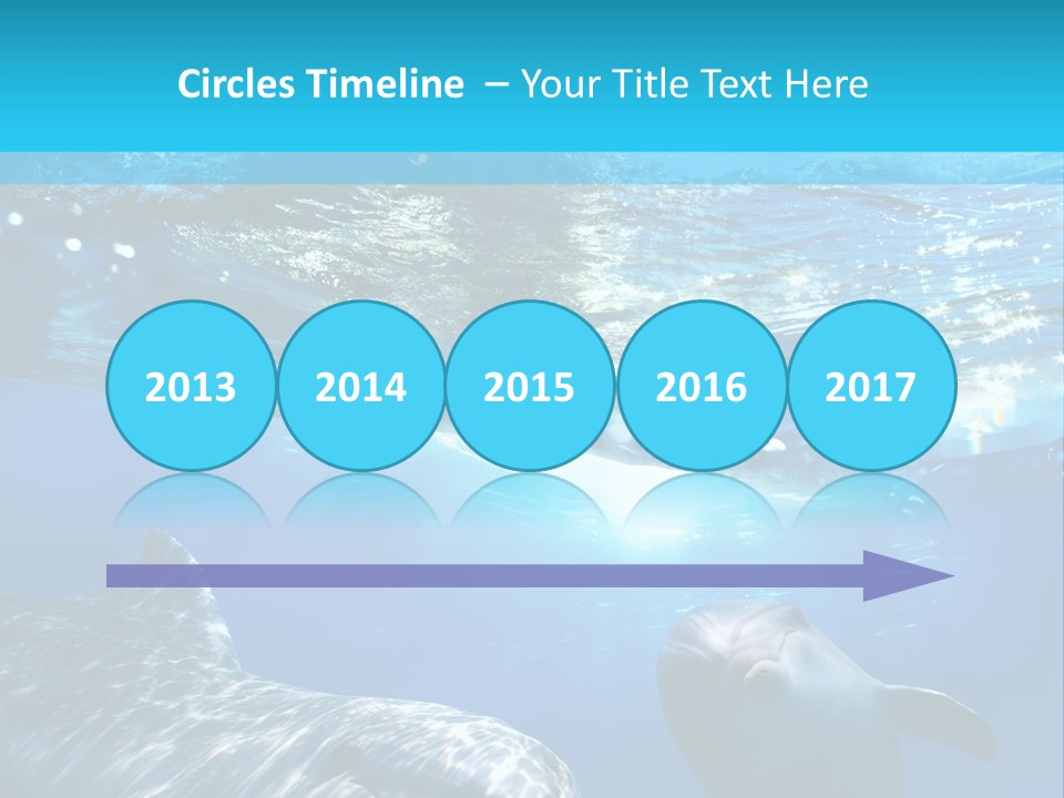 Sunshine Aquatic Blue PowerPoint Template