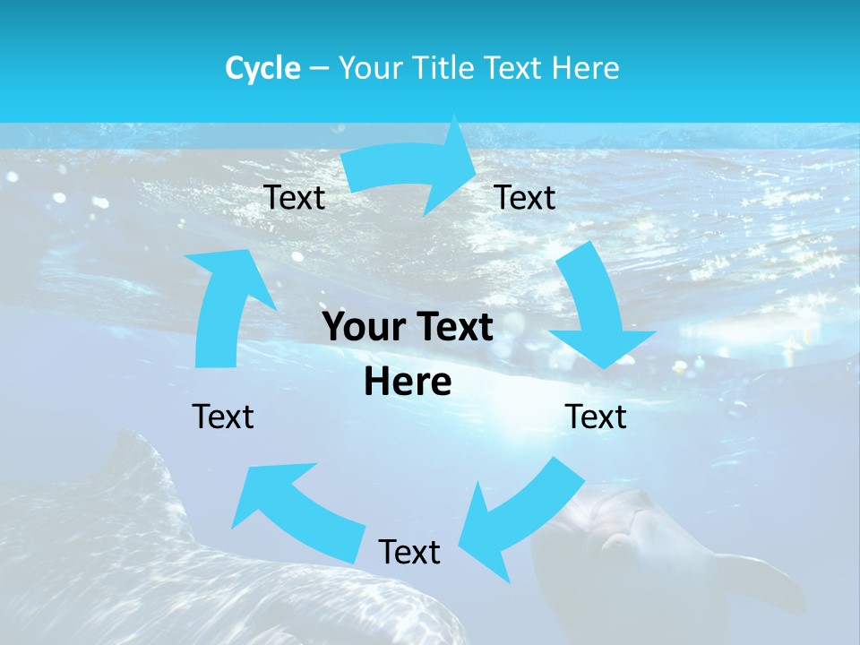 Sunshine Aquatic Blue PowerPoint Template