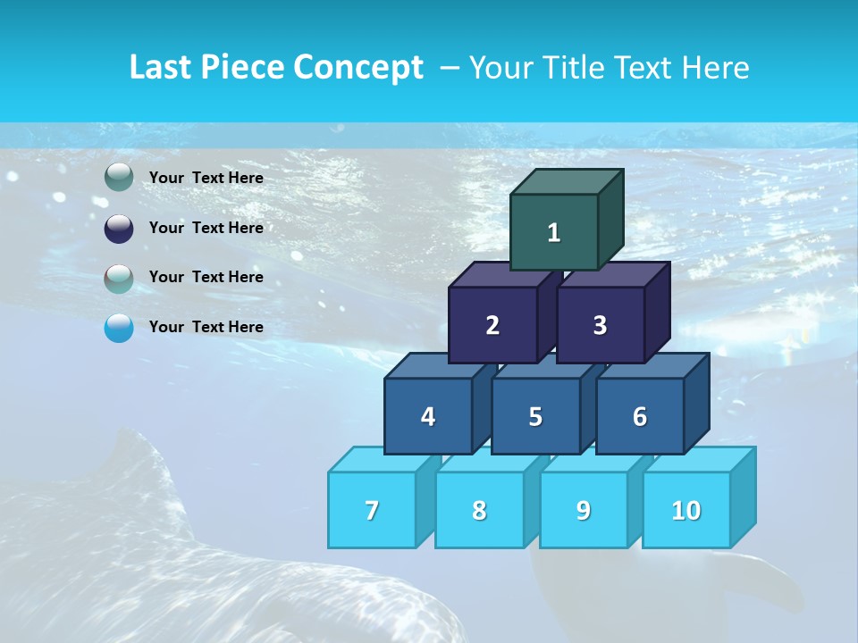 Sunshine Aquatic Blue PowerPoint Template
