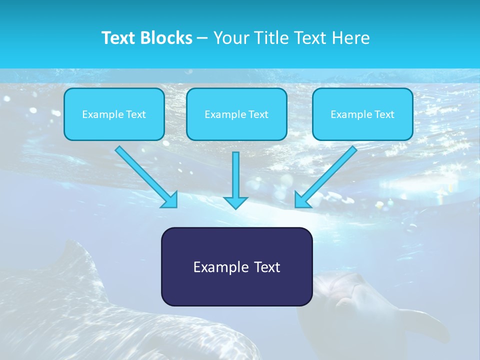 Sunshine Aquatic Blue PowerPoint Template
