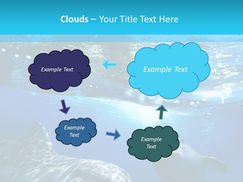 Sunshine Aquatic Blue PowerPoint Template