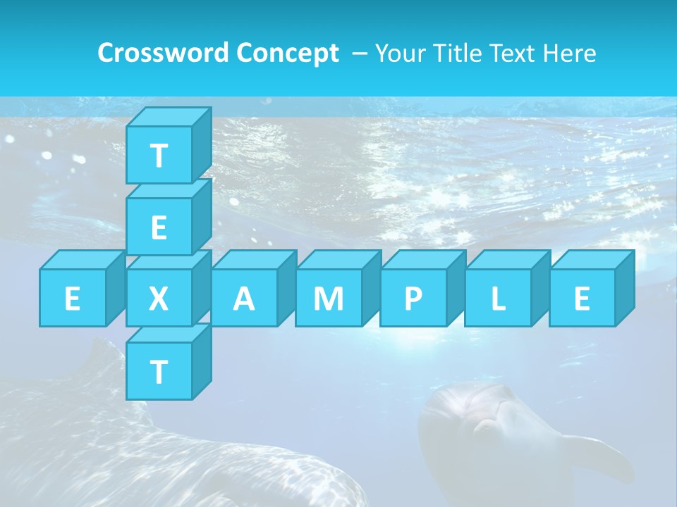 Sunshine Aquatic Blue PowerPoint Template