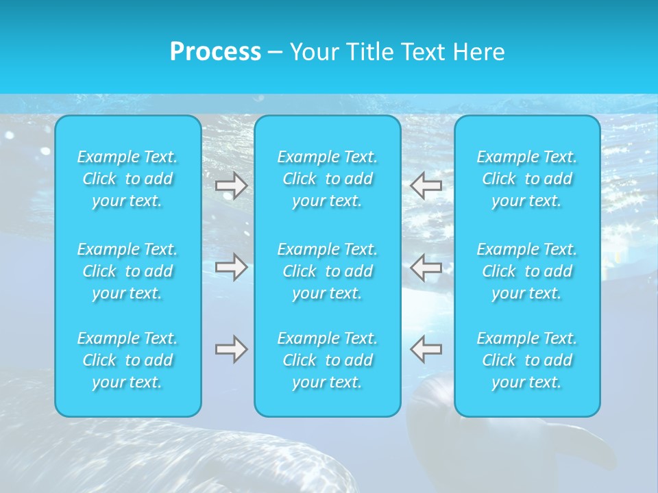 Sunshine Aquatic Blue PowerPoint Template