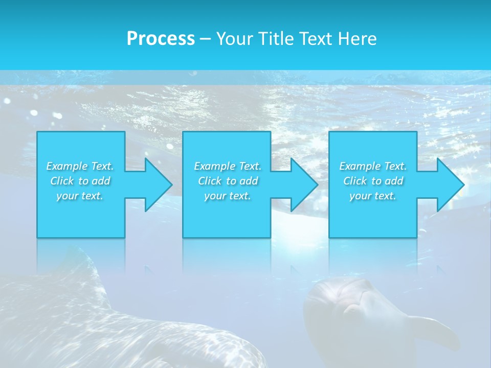 Sunshine Aquatic Blue PowerPoint Template