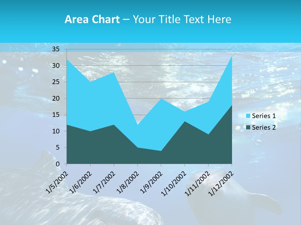 Sunshine Aquatic Blue PowerPoint Template
