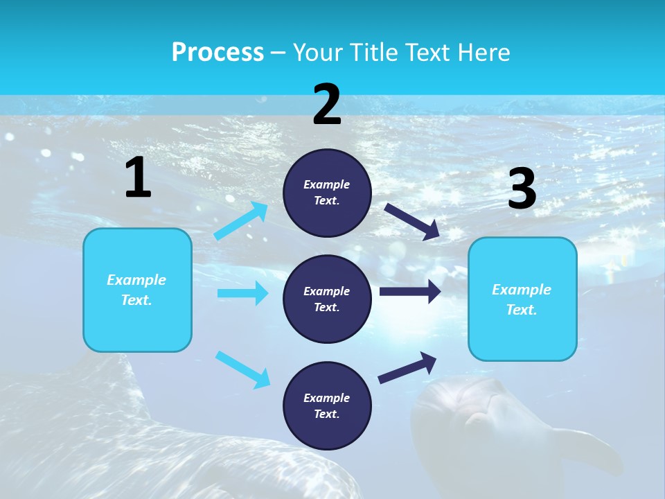 Sunshine Aquatic Blue PowerPoint Template
