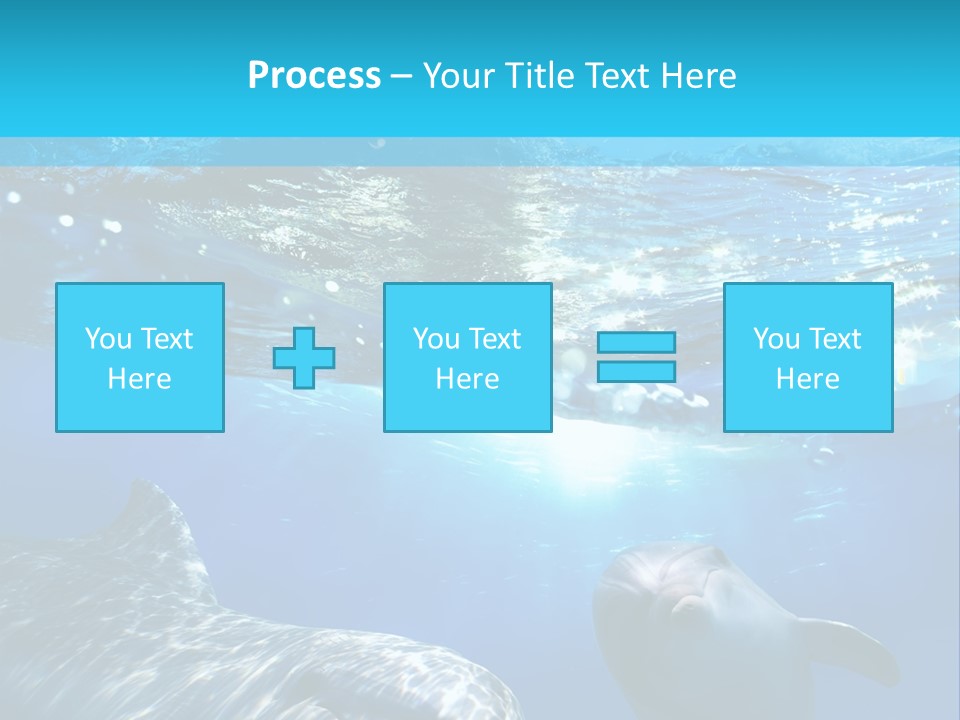 Sunshine Aquatic Blue PowerPoint Template
