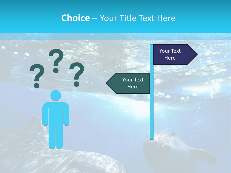 Sunshine Aquatic Blue PowerPoint Template