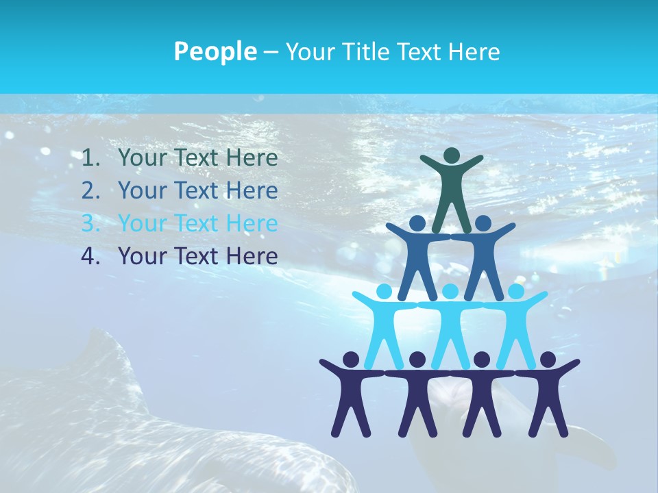 Sunshine Aquatic Blue PowerPoint Template