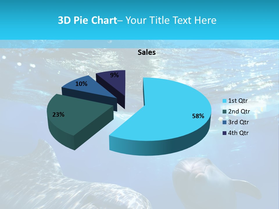 Sunshine Aquatic Blue PowerPoint Template