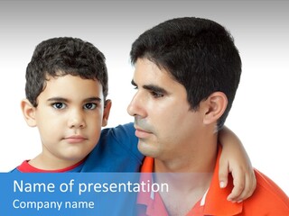 Little Fun Father PowerPoint Template