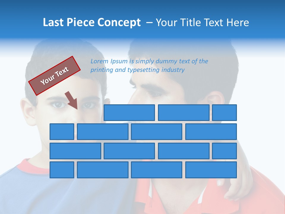Little Fun Father PowerPoint Template