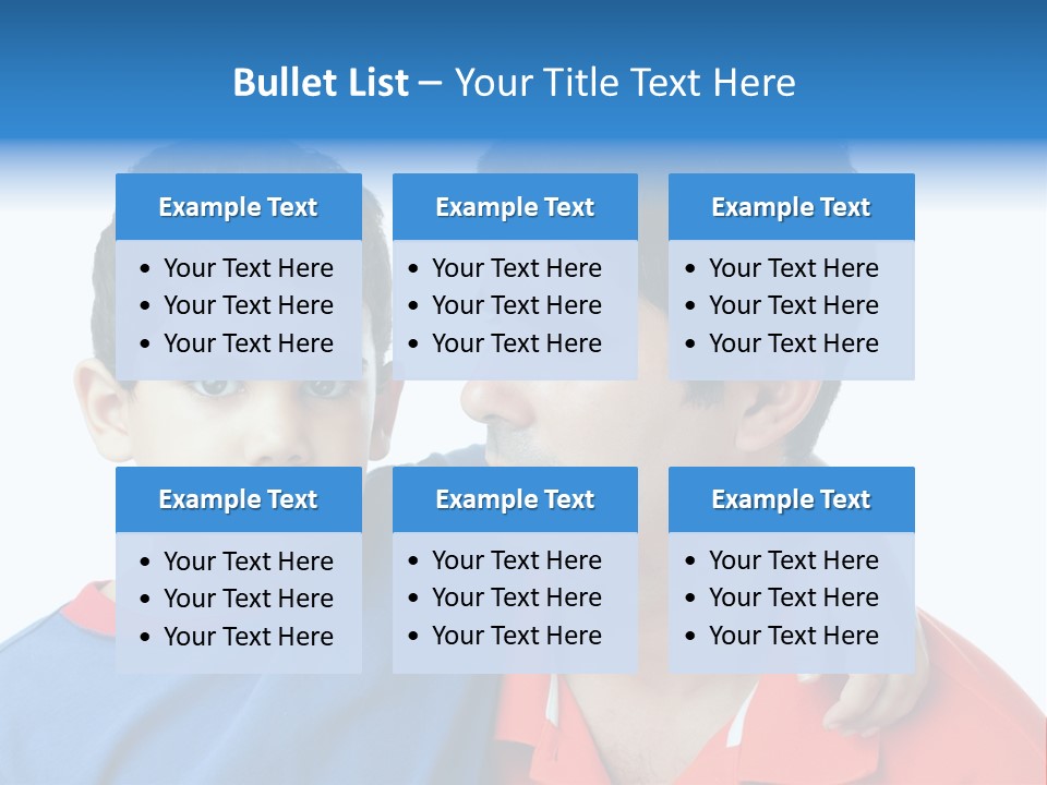 Little Fun Father PowerPoint Template
