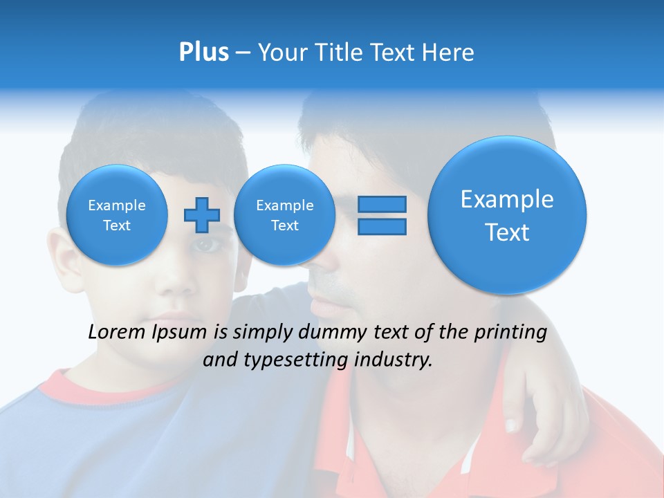 Little Fun Father PowerPoint Template
