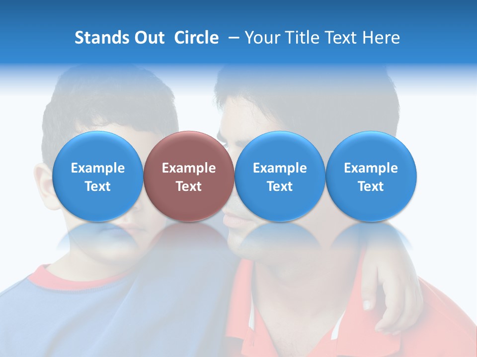 Little Fun Father PowerPoint Template