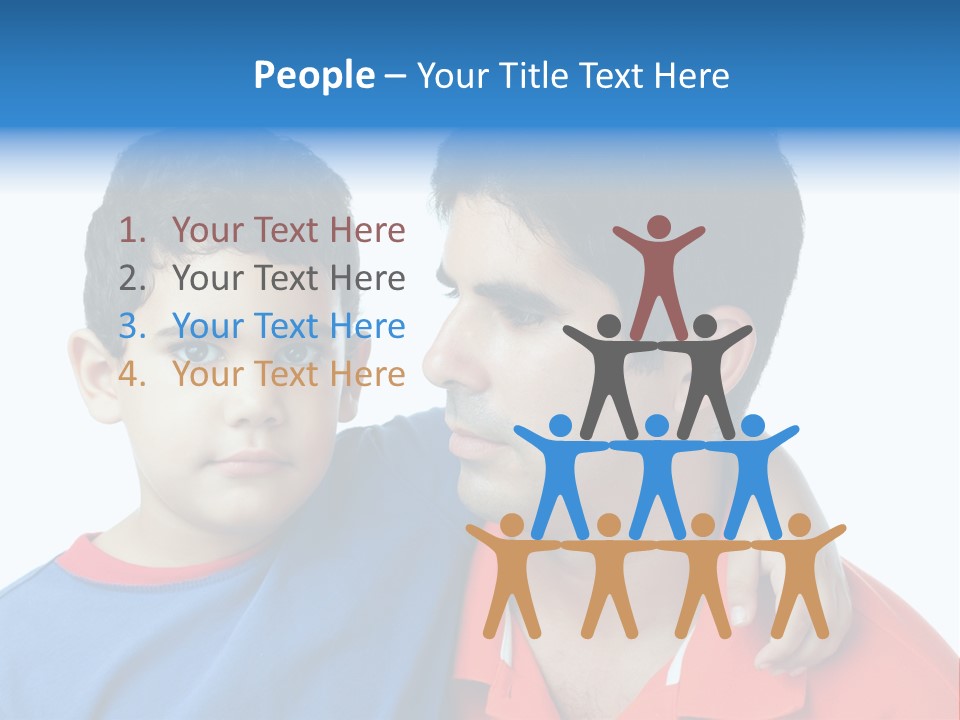 Little Fun Father PowerPoint Template