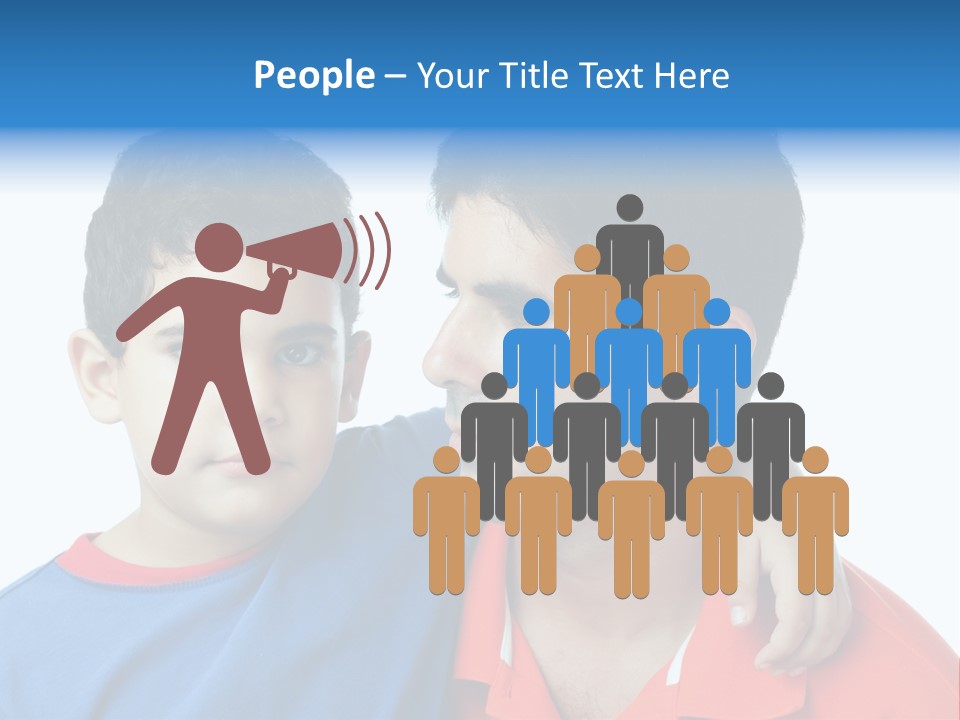 Little Fun Father PowerPoint Template