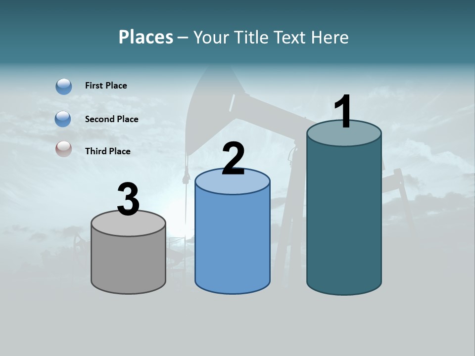 Environment Silhouette Energy PowerPoint Template