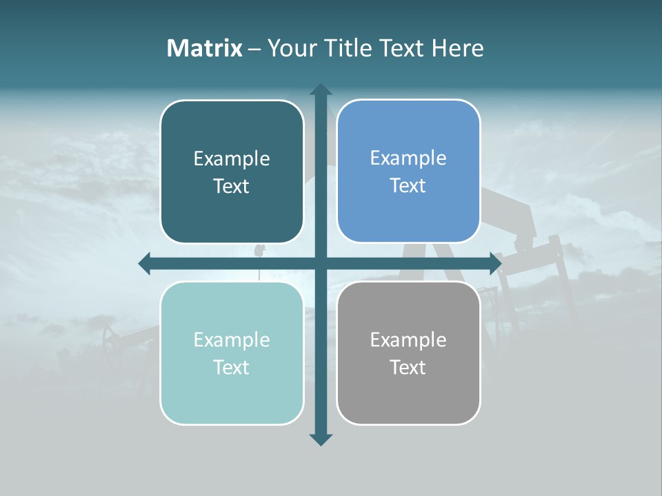 Environment Silhouette Energy PowerPoint Template