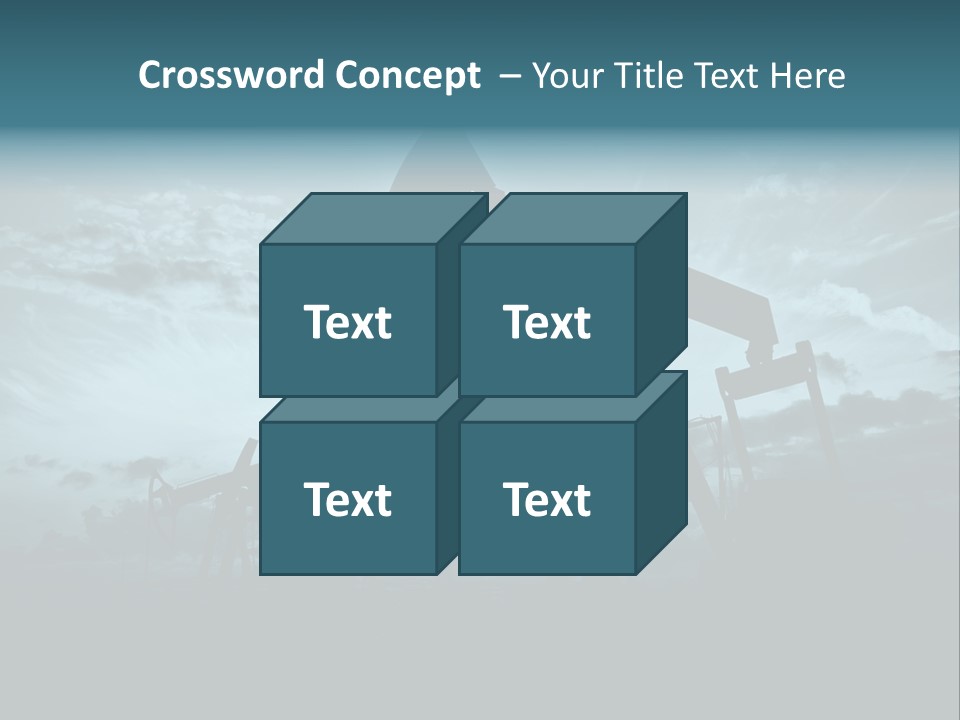 Environment Silhouette Energy PowerPoint Template