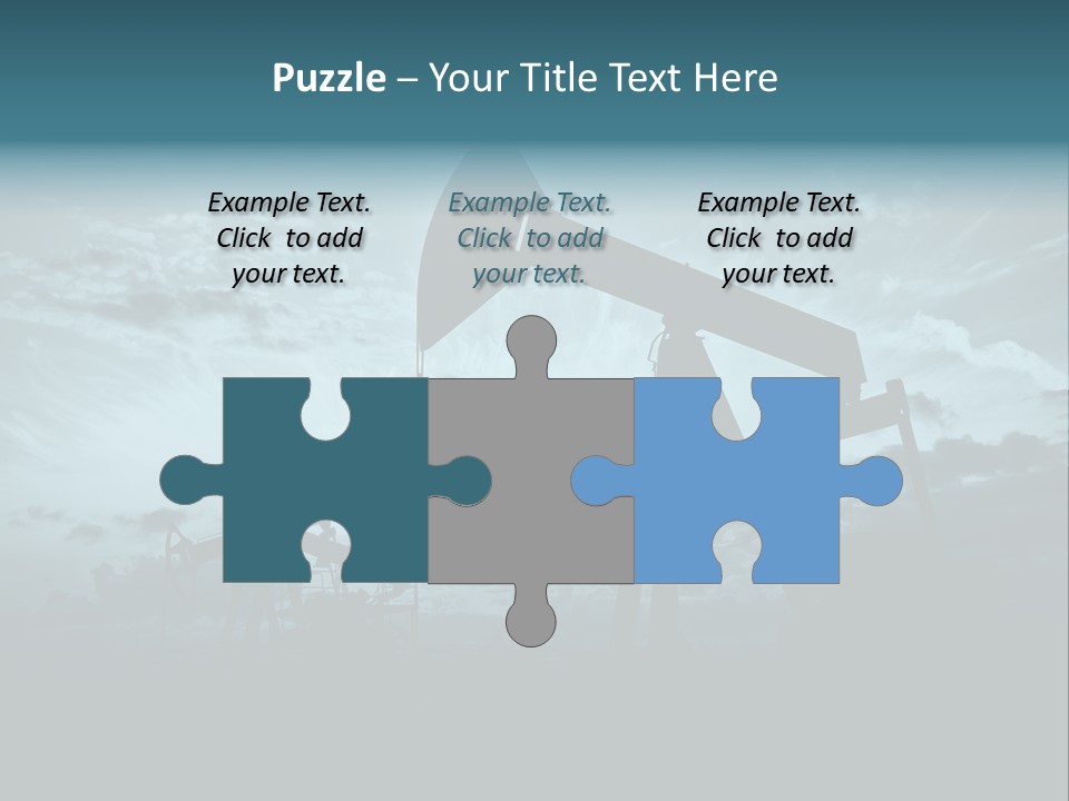 Environment Silhouette Energy PowerPoint Template