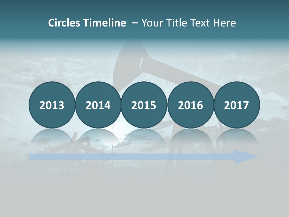 Environment Silhouette Energy PowerPoint Template