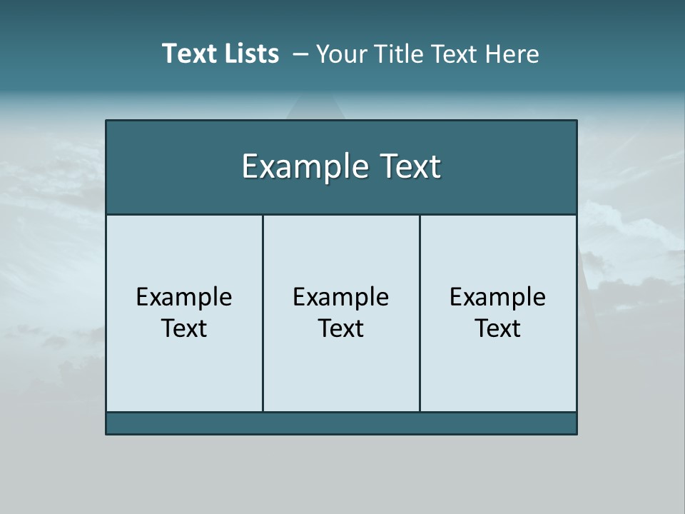 Environment Silhouette Energy PowerPoint Template