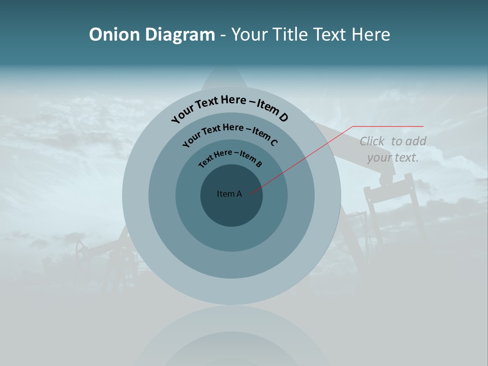 Environment Silhouette Energy PowerPoint Template