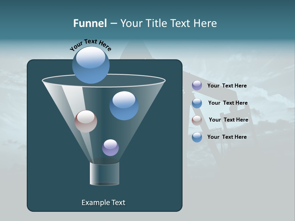 Environment Silhouette Energy PowerPoint Template