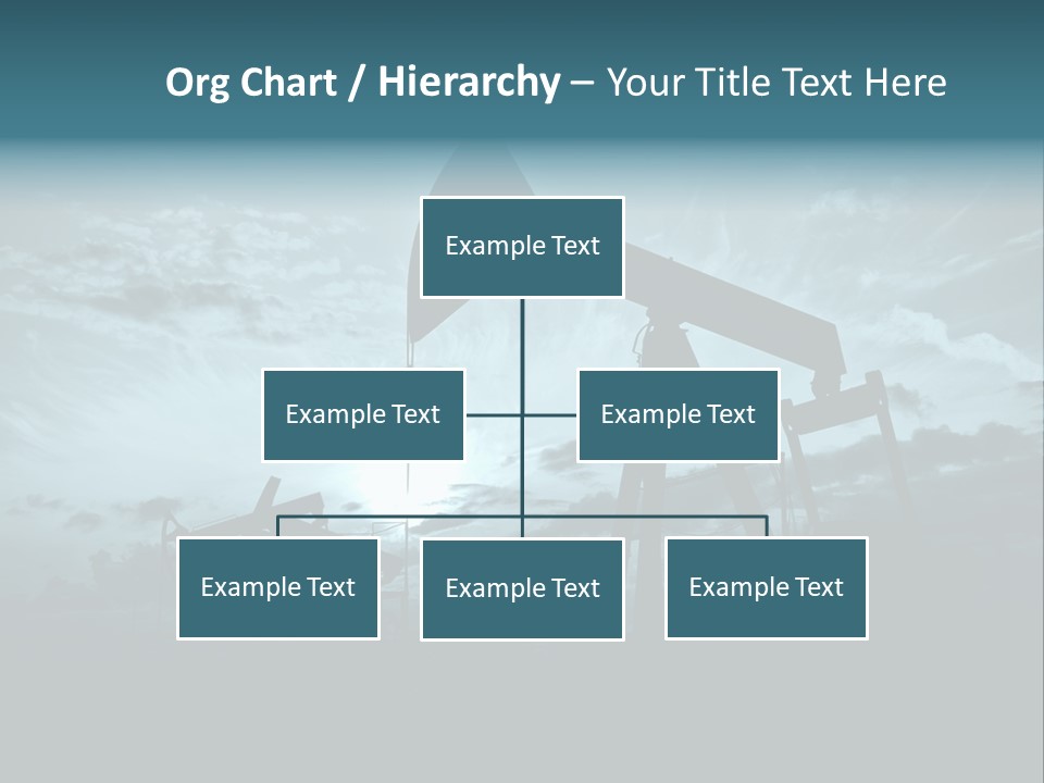 Environment Silhouette Energy PowerPoint Template