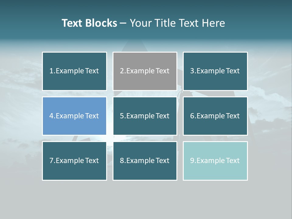 Environment Silhouette Energy PowerPoint Template