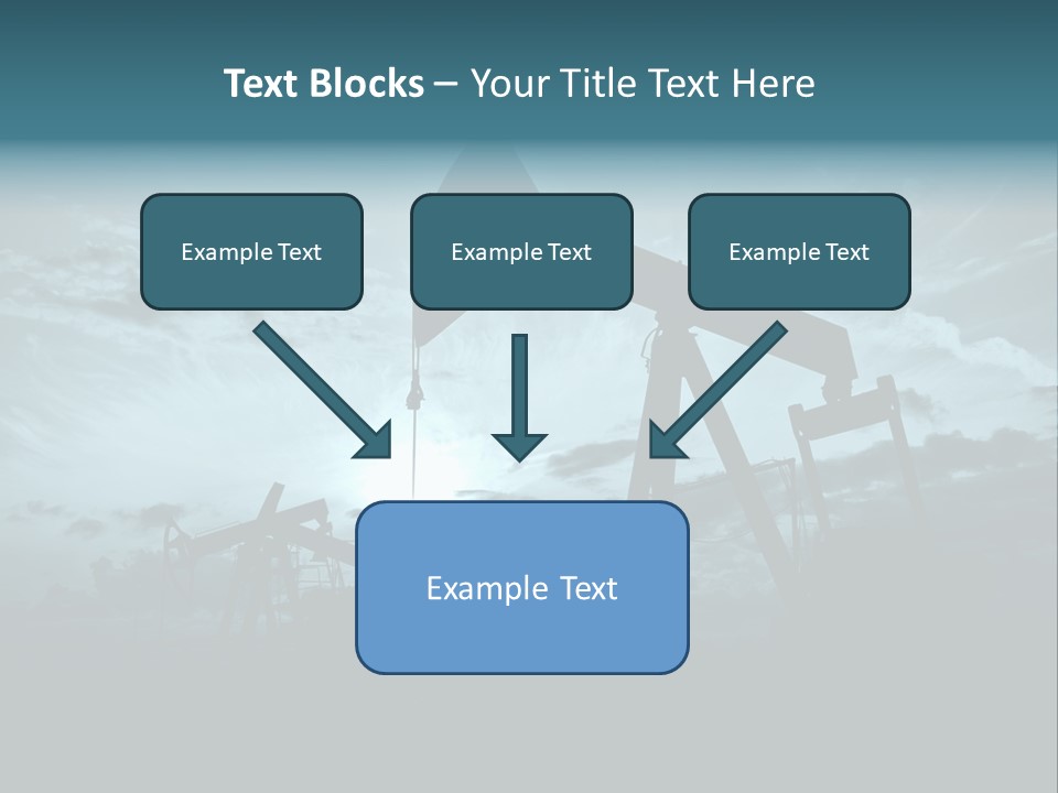 Environment Silhouette Energy PowerPoint Template