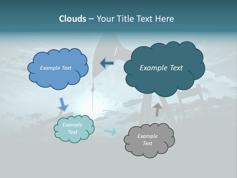 Environment Silhouette Energy PowerPoint Template