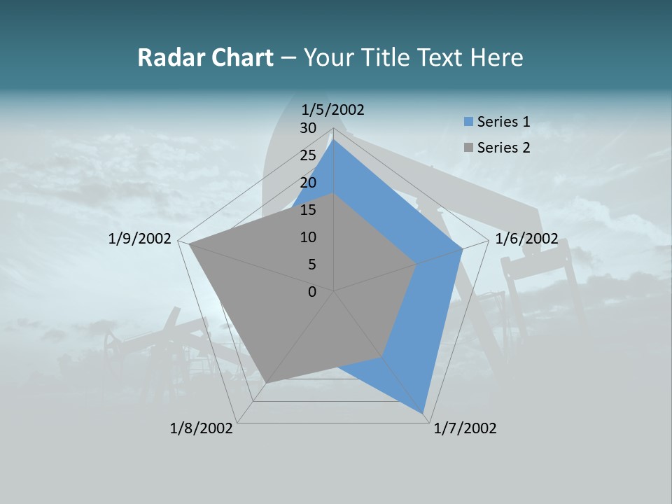 Environment Silhouette Energy PowerPoint Template