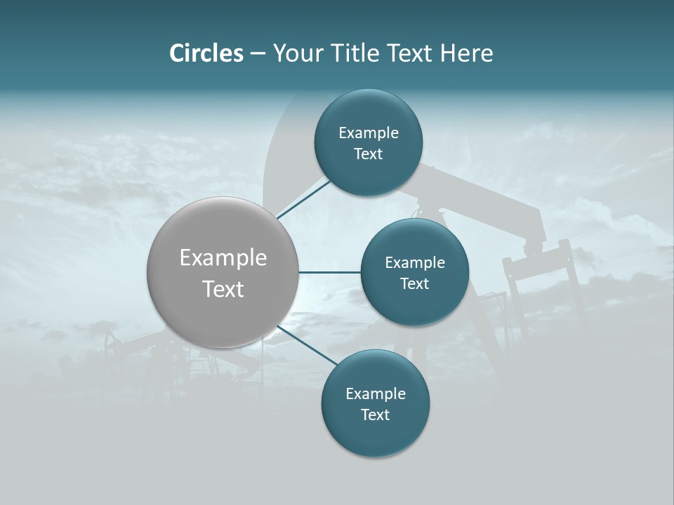 Environment Silhouette Energy PowerPoint Template