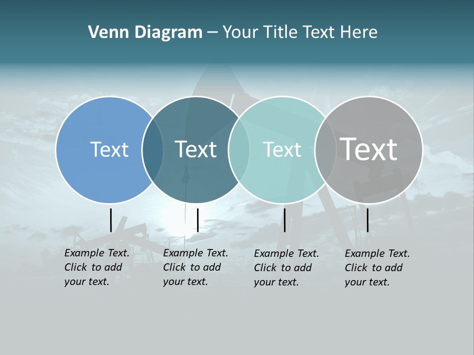 Environment Silhouette Energy PowerPoint Template