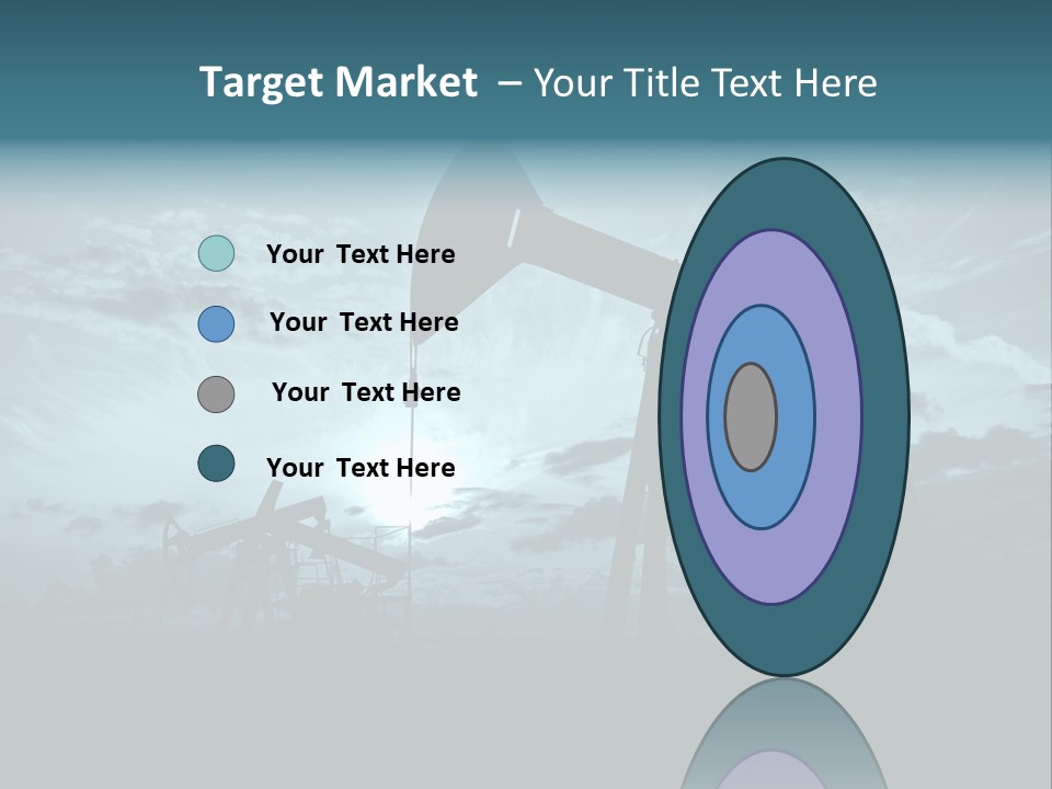 Environment Silhouette Energy PowerPoint Template