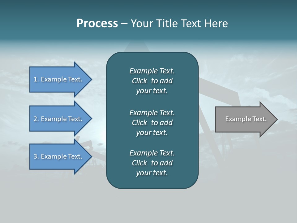 Environment Silhouette Energy PowerPoint Template