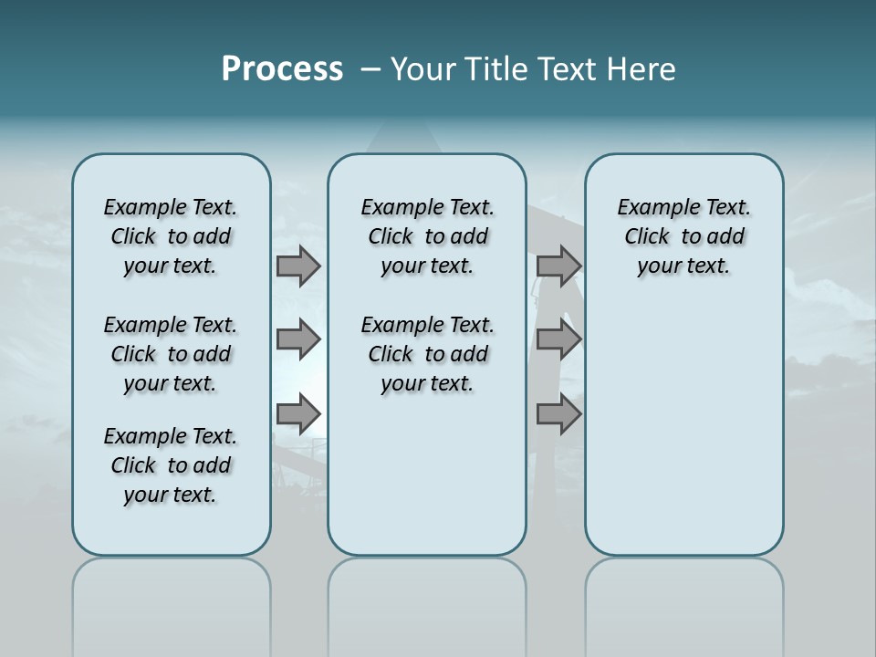 Environment Silhouette Energy PowerPoint Template