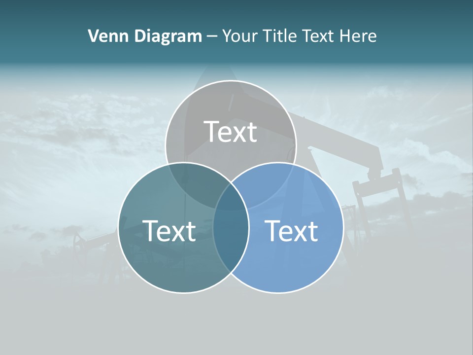 Environment Silhouette Energy PowerPoint Template