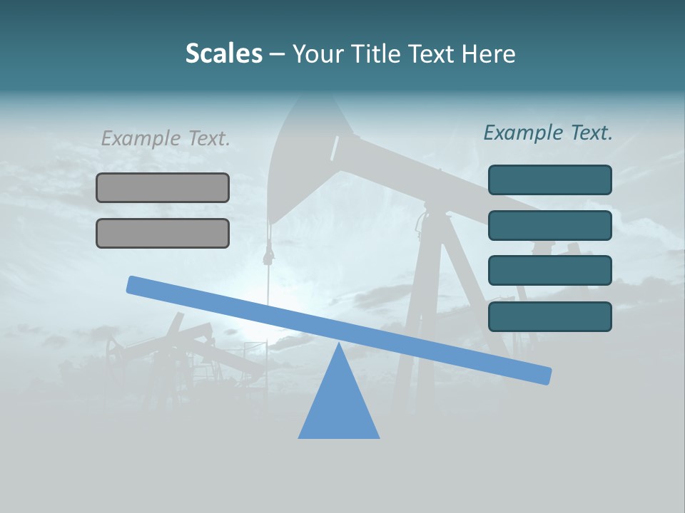 Environment Silhouette Energy PowerPoint Template