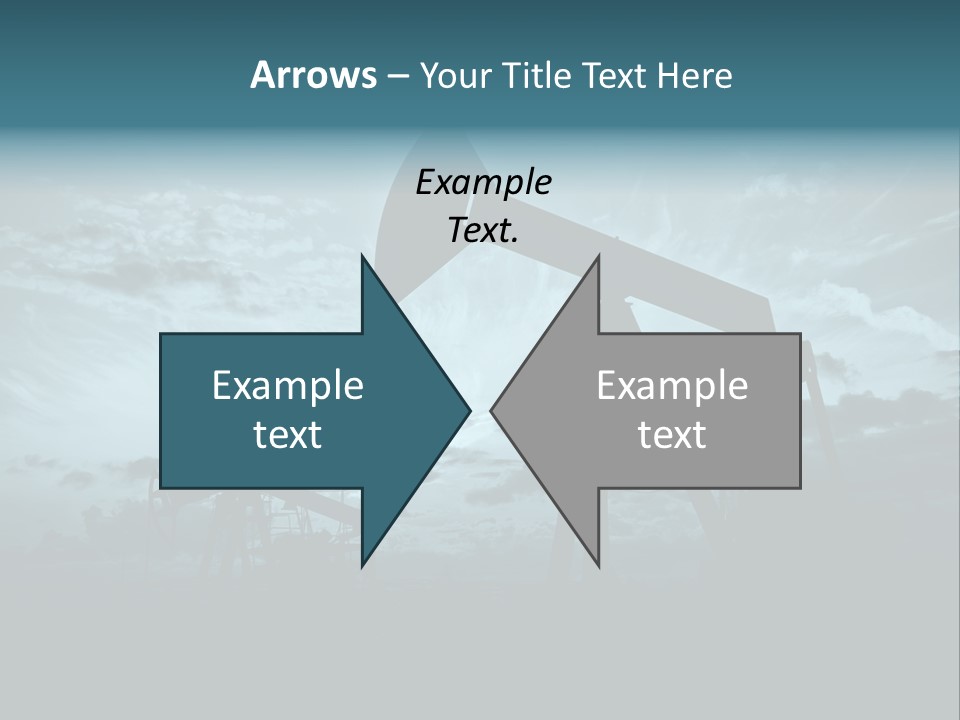 Environment Silhouette Energy PowerPoint Template