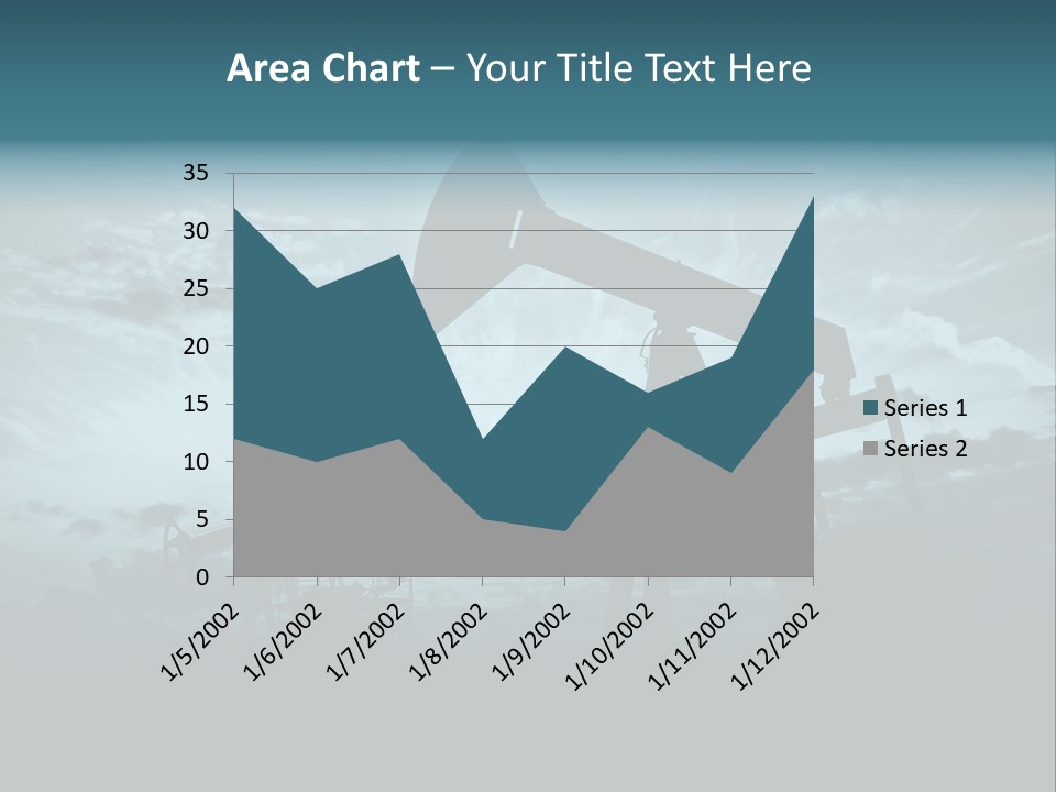 Environment Silhouette Energy PowerPoint Template