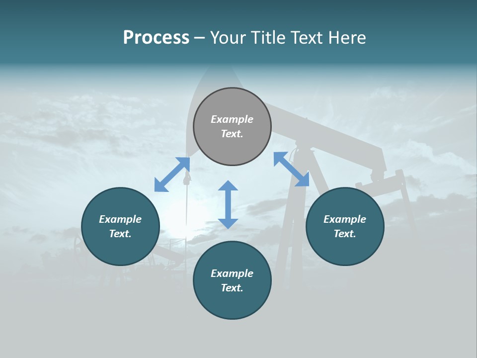 Environment Silhouette Energy PowerPoint Template