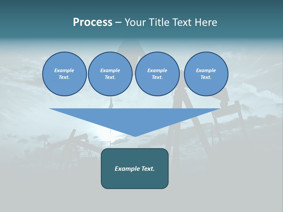 Environment Silhouette Energy PowerPoint Template